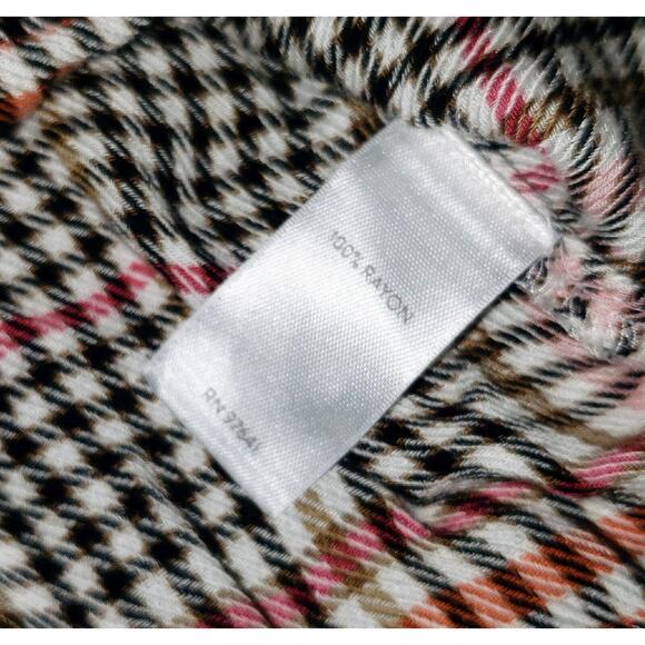 J.Jill Button Down Top Shirt Large Petite Large Ruffle Long Sleeve Soft - Picture 7 of 9